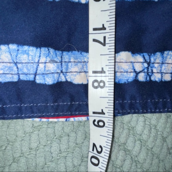 Land’s End Blue Striped Swim Trunks - Picture 8 of 8